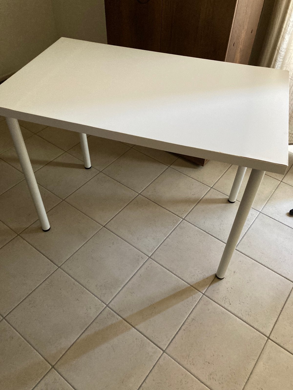 Ikea Keukentafel of bijzettafel wit, Ophalen, Gebruikt, Rechthoekig