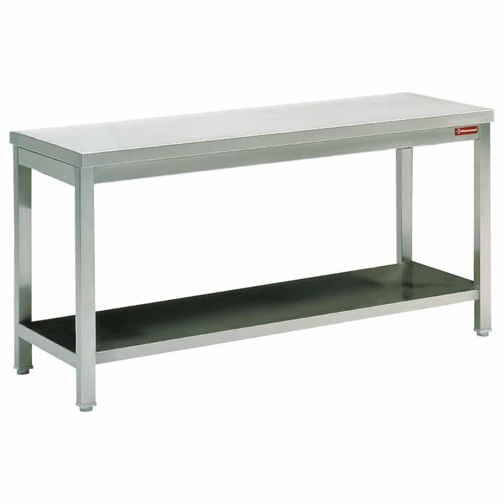 Werktafel met onderplank, Nieuw, 75 cm of meer, 60 cm of meer, Rechthoekig