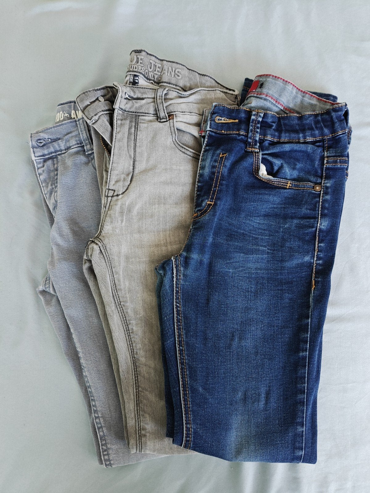 Skinny jeans maat 152, Kinderen en Baby's, Kinderkleding | Maat 152, Ophalen, Zo goed als nieuw, Broek