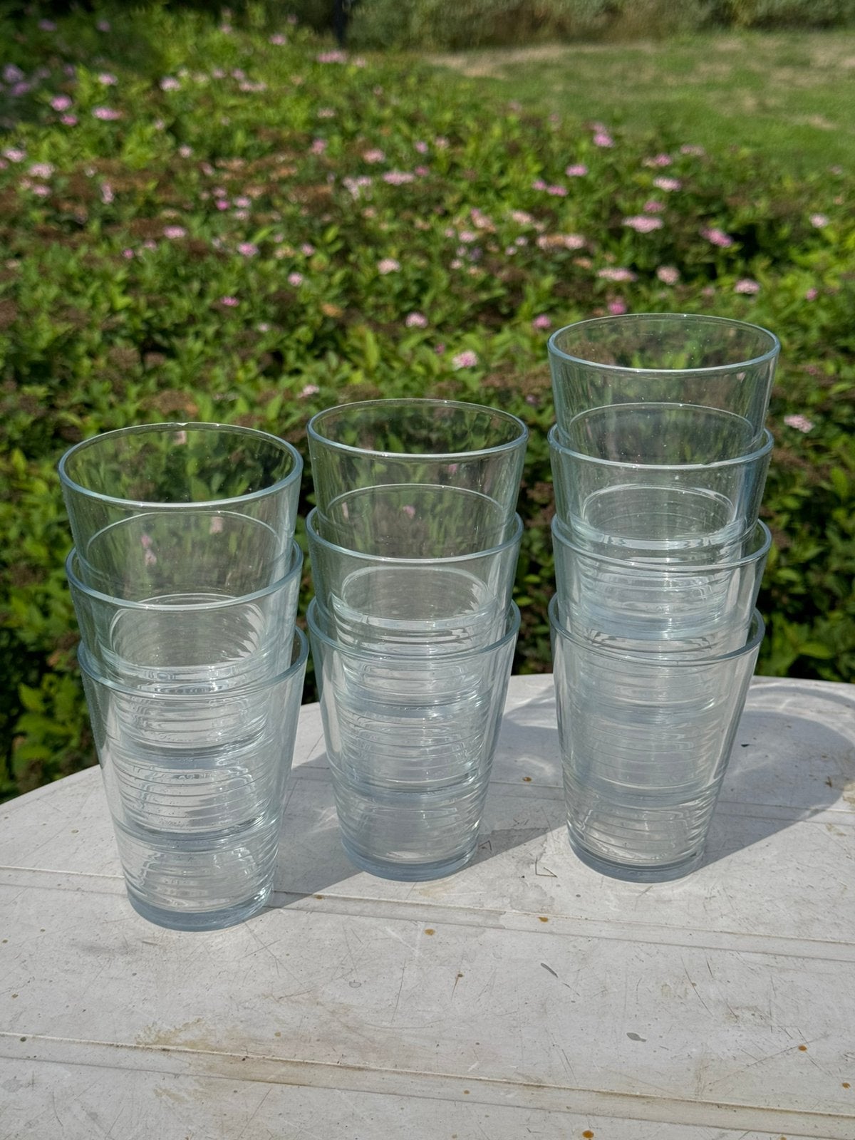 10 drinkglazen Ikea, Ophalen, Zo goed als nieuw