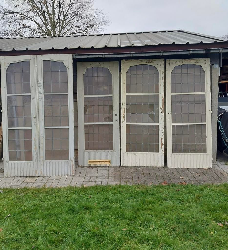 Set deuren van 6 met bovenstuk, Enlèvement