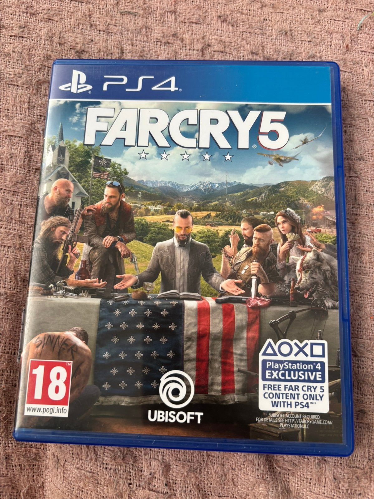 PS4 Farcry 5, Games en Spelcomputers, Games | Sony PlayStation 4, Ophalen of Verzenden, Zo goed als nieuw