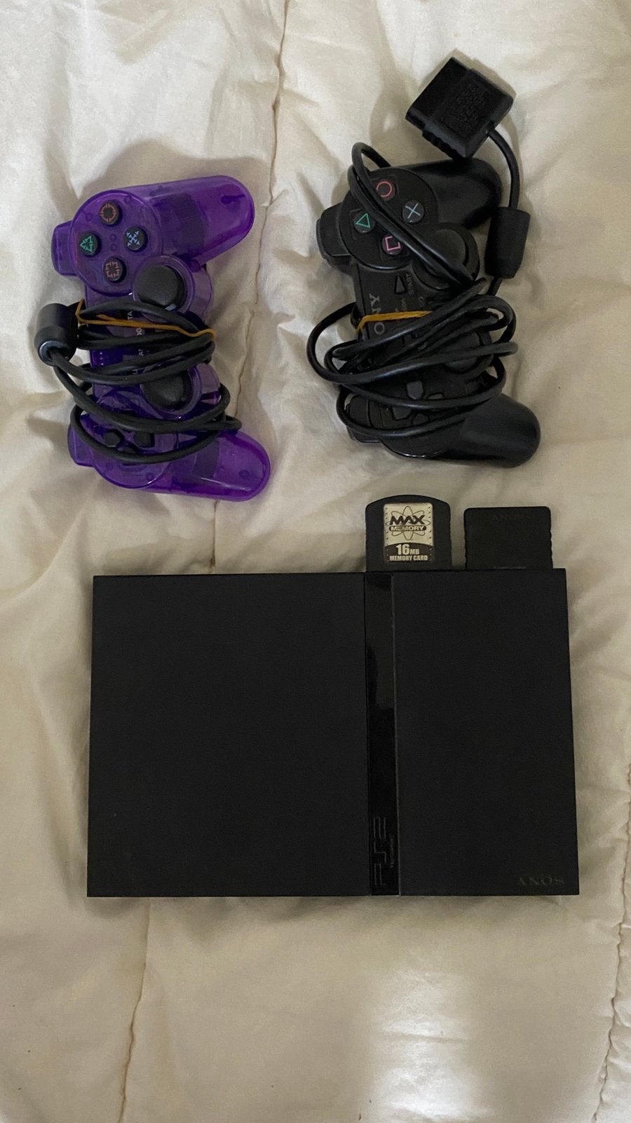 Playstation 2 met 2 memory kaarten, 2 controllers en 4 games, Consoles de jeu & Jeux vidéo, Consoles de jeu | Sony PlayStation 2