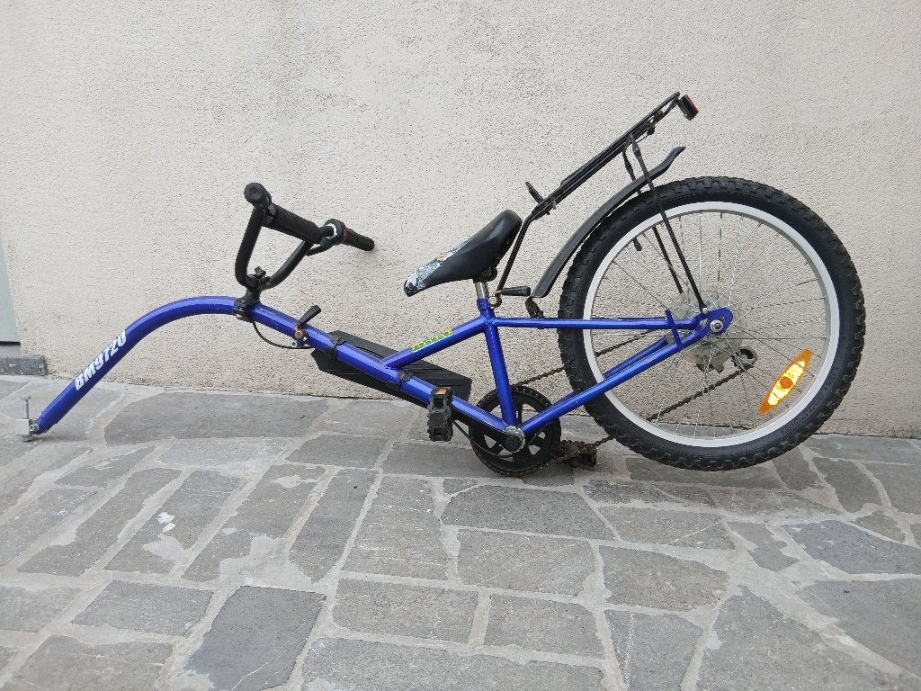 Vélo remorque à roue unique, Enlèvement, Utilisé, Vélo suiveur, 20 à 40 kg