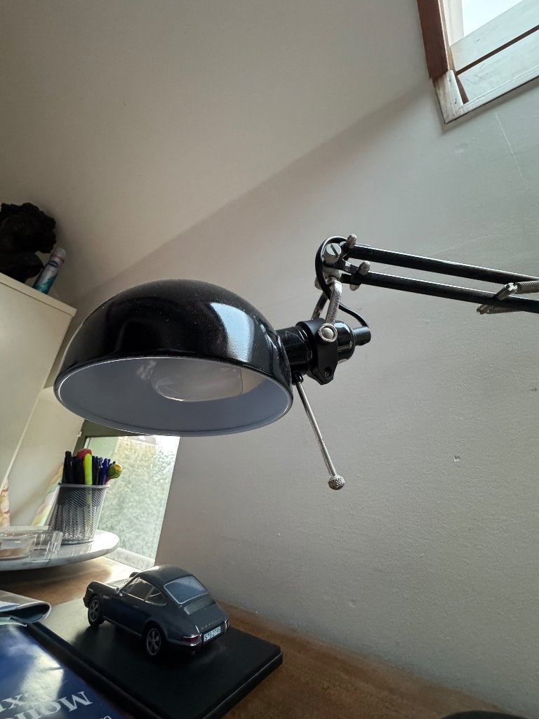 Bureaulamp, Ophalen, Zo goed als nieuw, Metaal, Bureaulamp