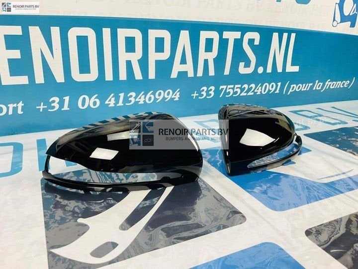W205 C43 AMG MERCEDES C KLASSE SPIEGEL KAP ZWART Buitenspieg, Gebruikt, -, -, Ophalen of Verzenden