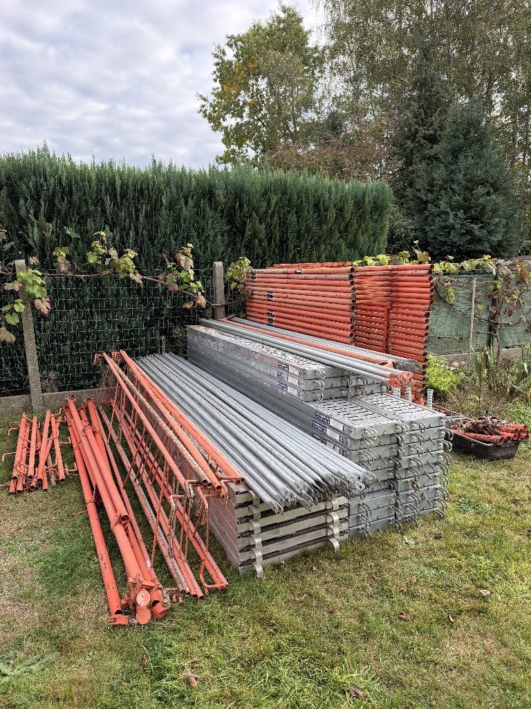 Lot Echaffaudage de façade ACIER REPAMINE - Très bon état, Enlèvement, Comme neuf, Échafaudage de façade, 5 mètres de hauteur ou plus