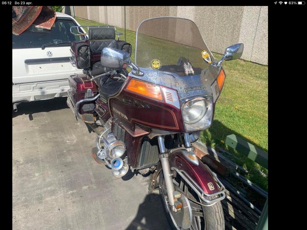 Honda goldwin, Ophalen