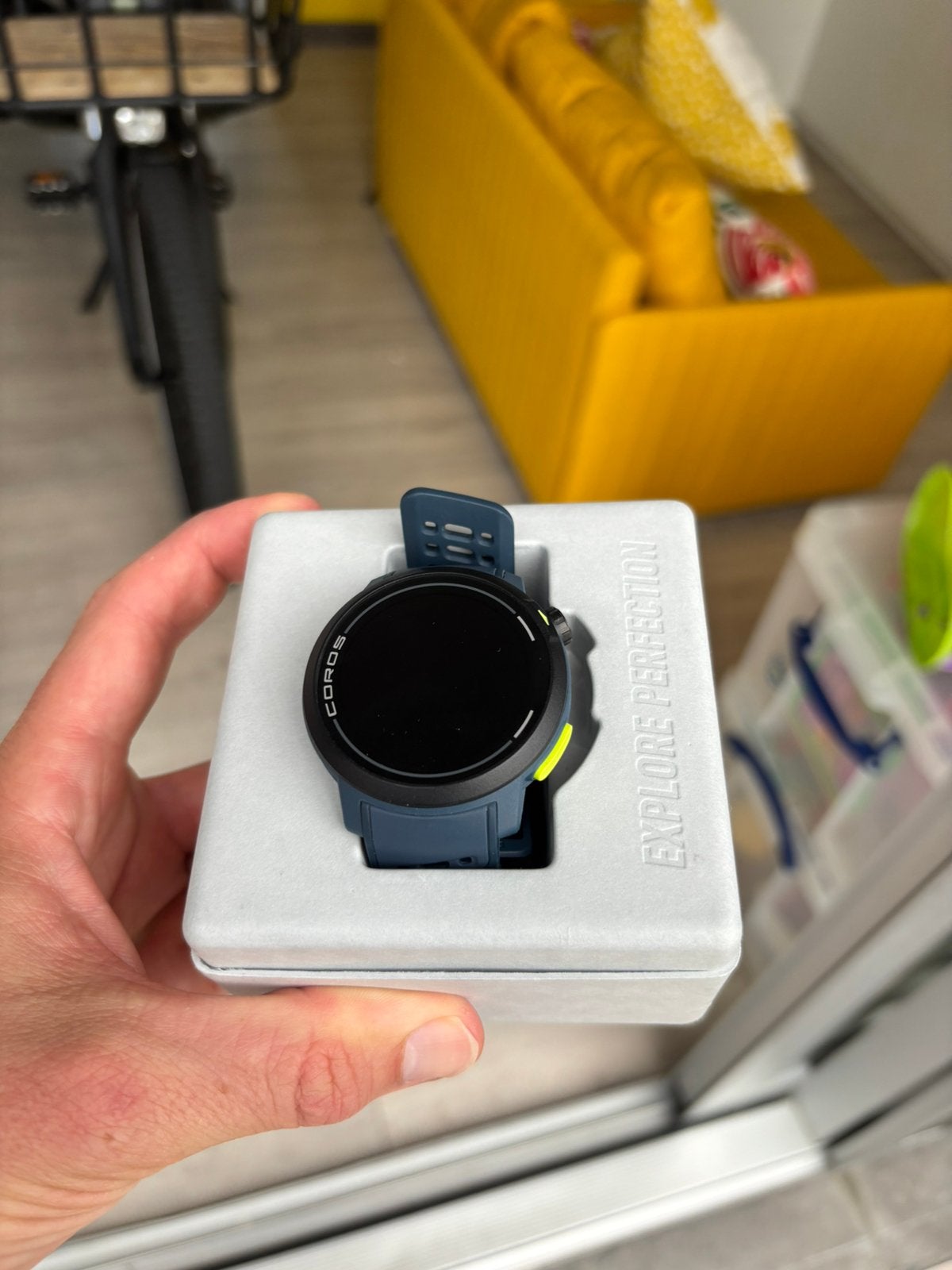 Coros pace pro, Enlèvement ou Envoi