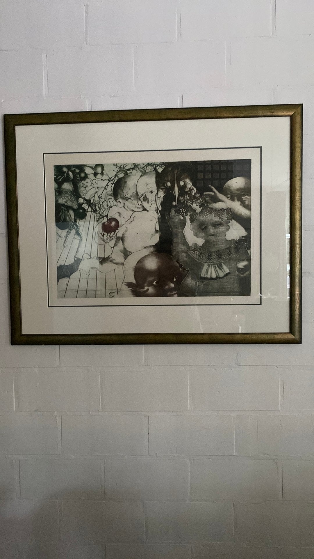 Mooi ets, Antiek en Kunst, Kunst | Tekeningen en Fotografie, Ophalen, Ets