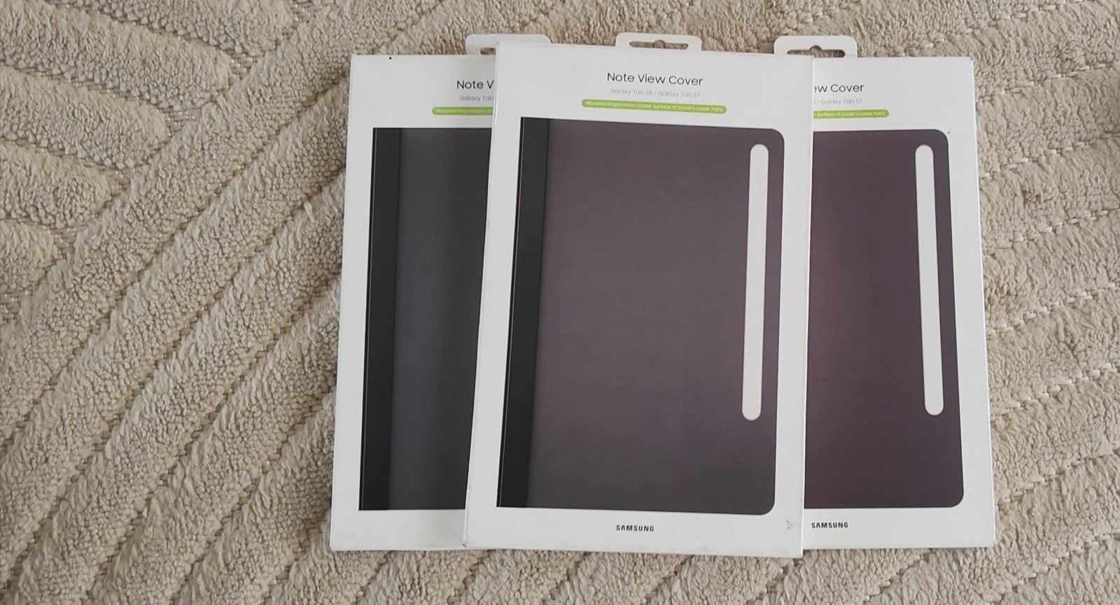 Samsung galaxy tab s8 en s7 cover 3 stuks 15 per stuk, Informatique & Logiciels, Enlèvement ou Envoi