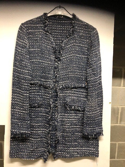 Vêtements, Vêtements | Femmes, Vestes | Été, Enlèvement ou Envoi, Comme neuf, Bleu, Taille 42/44 (L)
