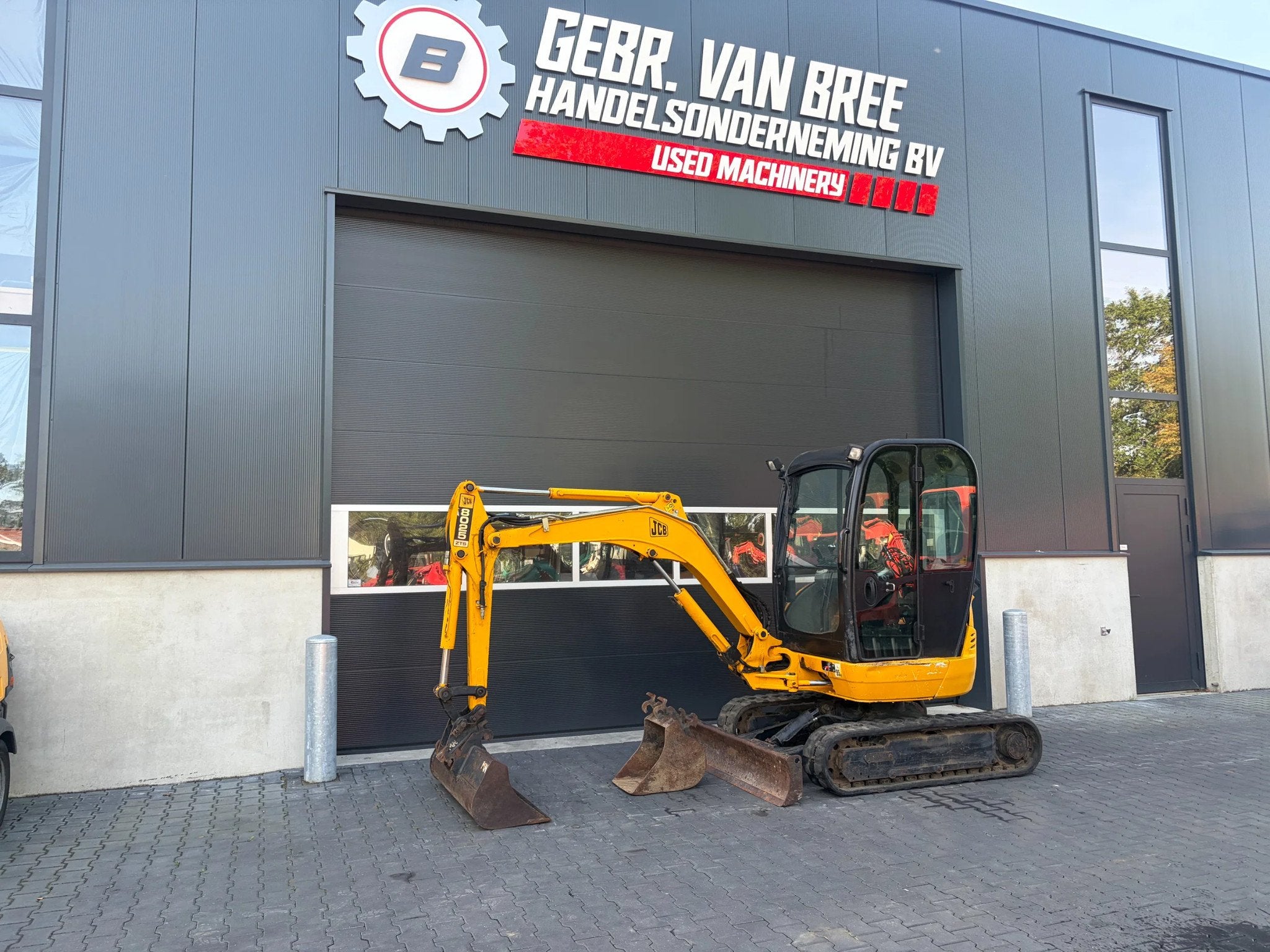 JCB 8025 minigraver/graafmachine (bj 2006), Graafmachine