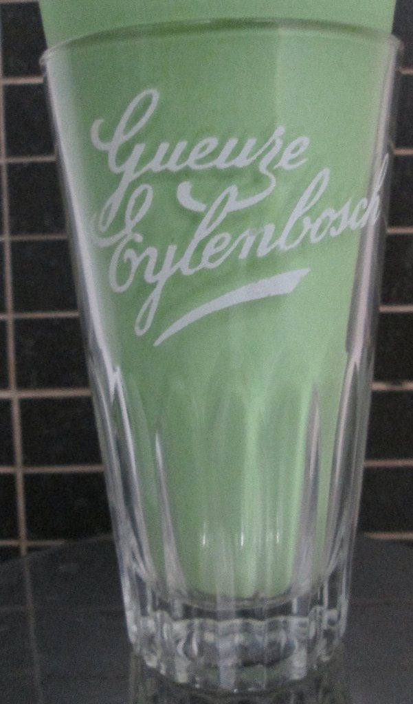 3 gueuze/geuze glazen van Eylenbosch, Verzamelen, Ophalen of Verzenden, Gebruikt, Glas of Glazen, Overige merken