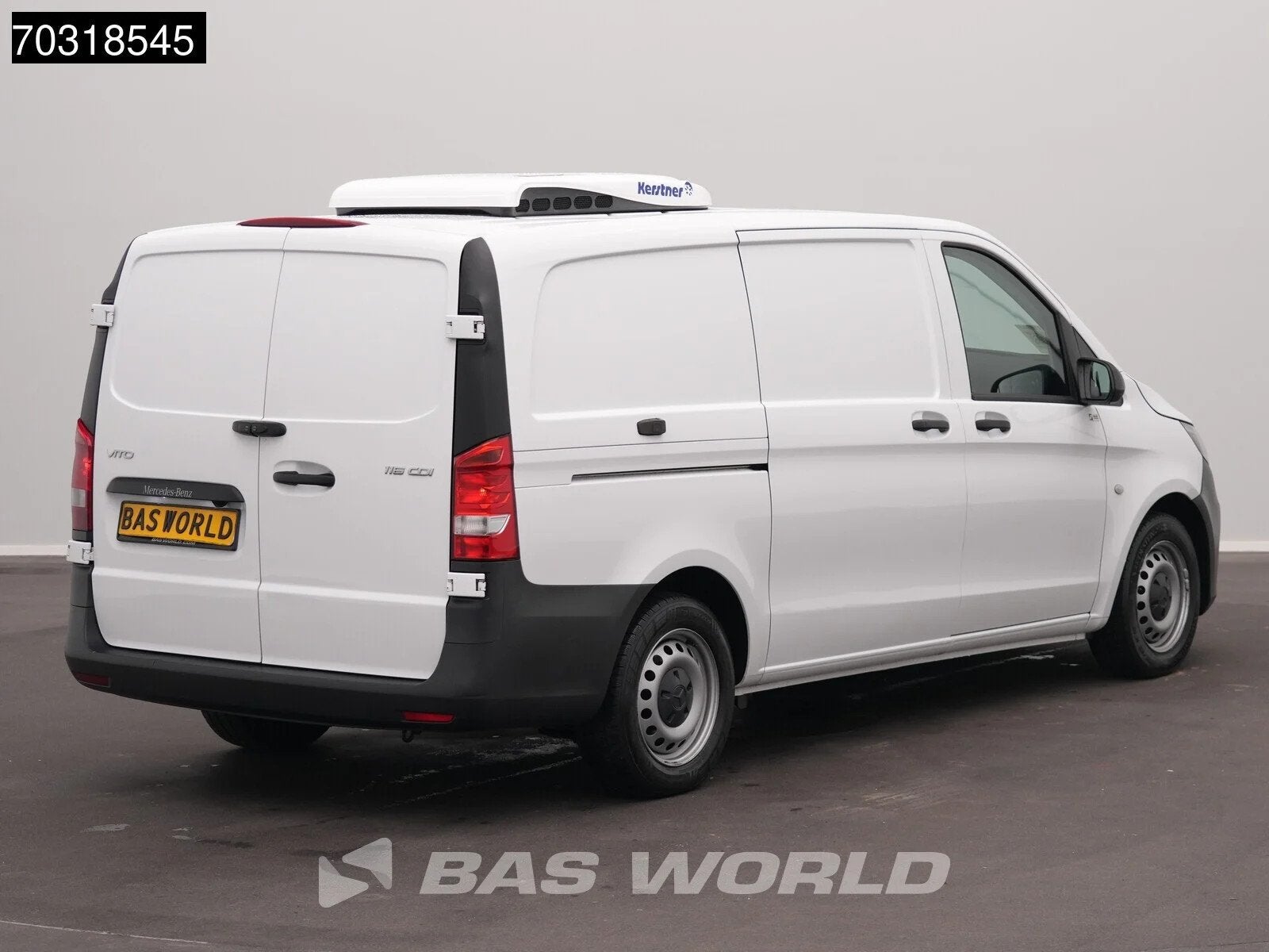 Mercedes Vito 116 Automaat L2H1 Kerstner 230v Stekker Airco, Auto's, Bestelwagens en Lichte vracht, Automaat, Stof, Gebruikt, Euro 6