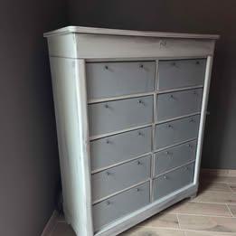 Meuble commode, Maison & Meubles, Armoires | Commodes, Utilisé, 100 à 150 cm, 100 à 150 cm, 25 à 50 cm, 5 tiroirs ou plus, Enlèvement