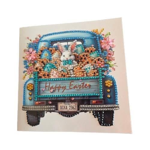 Wenskaart Pasen, Hobby & Loisirs créatifs, Cartes | Maison | Fabrication artisanale, Neuf, Enlèvement ou Envoi