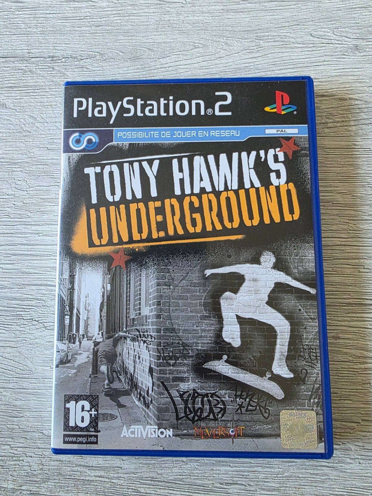 Tony Hawk's Underground PS2, Games en Spelcomputers, Games | Sony PlayStation 2, Zo goed als nieuw, Sport, 1 speler, Vanaf 16 jaar