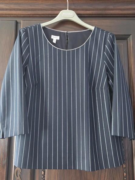 Tailleur pantalon marine à fines rayures argentées Mayerline, Vêtements | Femmes, Vestes & Costumes, Comme neuf, Costume ou Complet