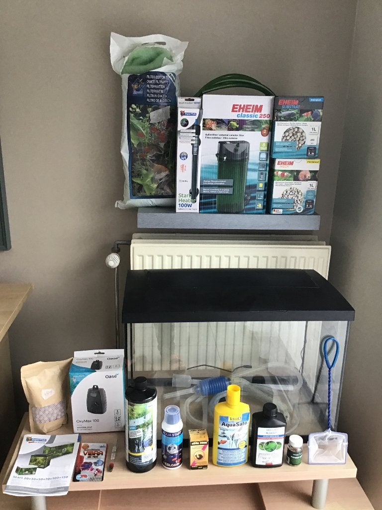 Aquarium + toebehoren., Dieren en Toebehoren, Ophalen