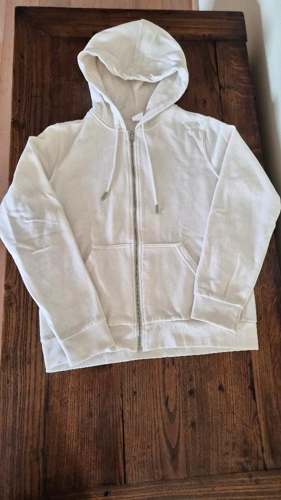 Witte hoodie H&M, maat S, Kleding | Dames, H&M, Wit, Ophalen of Verzenden, Maat 36 (S)