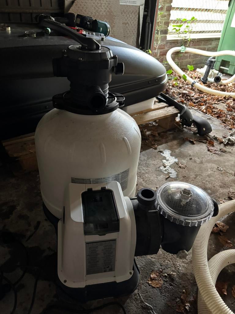 Intex zandfilterpomp SX3200, Tuin en Terras, Zwembad-toebehoren, Ophalen, Gebruikt