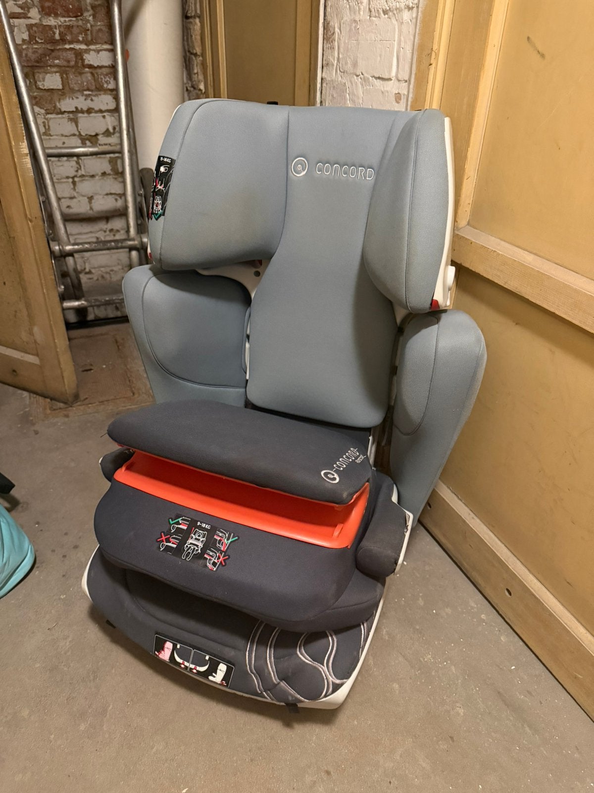 Concord Transformer XT Pro 9-36 kg autostoeltje — Isofix, Kinderen en Baby's, Autostoeltjes, Ophalen, Isofix