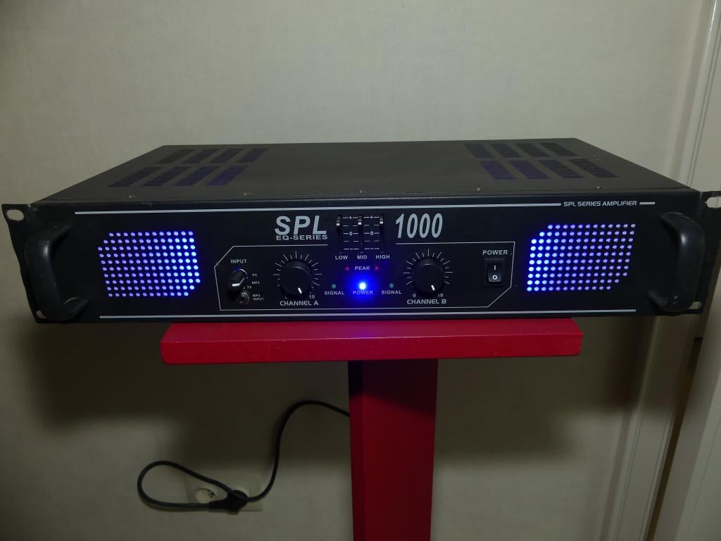 Amplificateur SKYTEC SPL 1000, Enlèvement, Utilisé, 500 à 1000 watts, Autres types