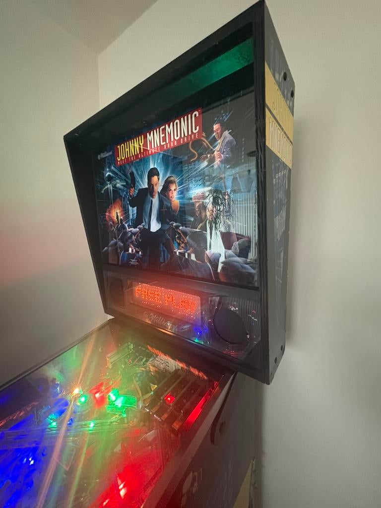 Flipper Johnny Mnemonic, Flipper (jeu), Williams, Enlèvement, Utilisé