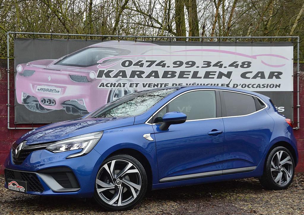 Renault Clio 1.5dCi Rs-line NAV CAM CLIM CRUIS 45.225KM, Achat, Noir, 4 cylindres, Occasion