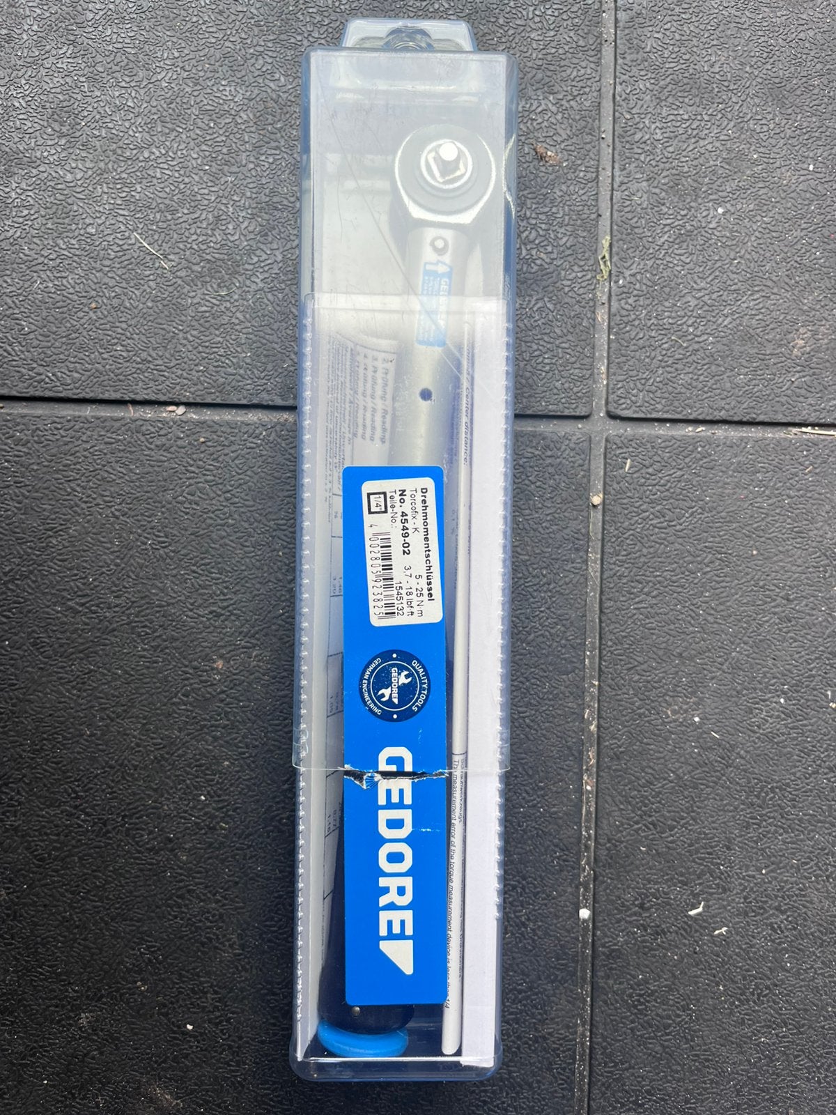 GEDORE Torcofix K momentsleutel 5–25 Nm 1/4” – 2x gebruikt, Auto diversen, Ophalen of Verzenden, Zo goed als nieuw