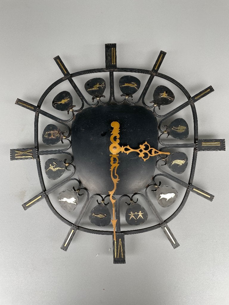 Junghans Zodiac wandklok, onderdelen, Ophalen