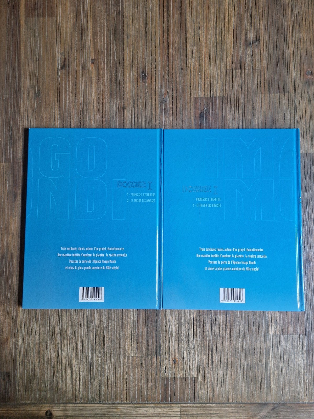 Lot de 2 bd imago mundi 1 et 2,EO, Enlèvement ou Envoi