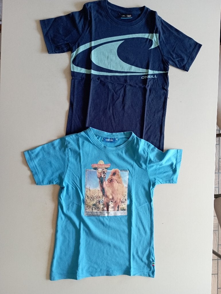 9 t-shirts à manches courtes taille 140, Enfants & Bébés, Vêtements enfant | Taille 140, Enlèvement ou Envoi, Comme neuf, Chemise ou À manches longues
