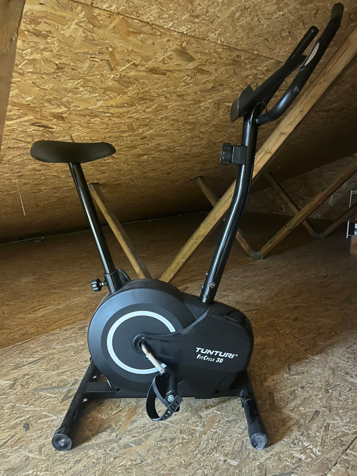 Tunturi fit 30 hometrainer, Enlèvement, Comme neuf, Vélo d'appartement