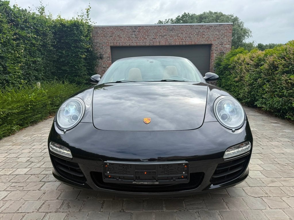 Porsche 911 Carrera 4 Cabriolet 3.6i PDK, Cabriolet, Zwart, Leder, Vierwielaandrijving