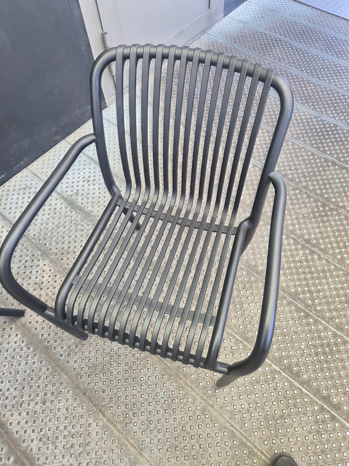 terras stoelen, Enlèvement