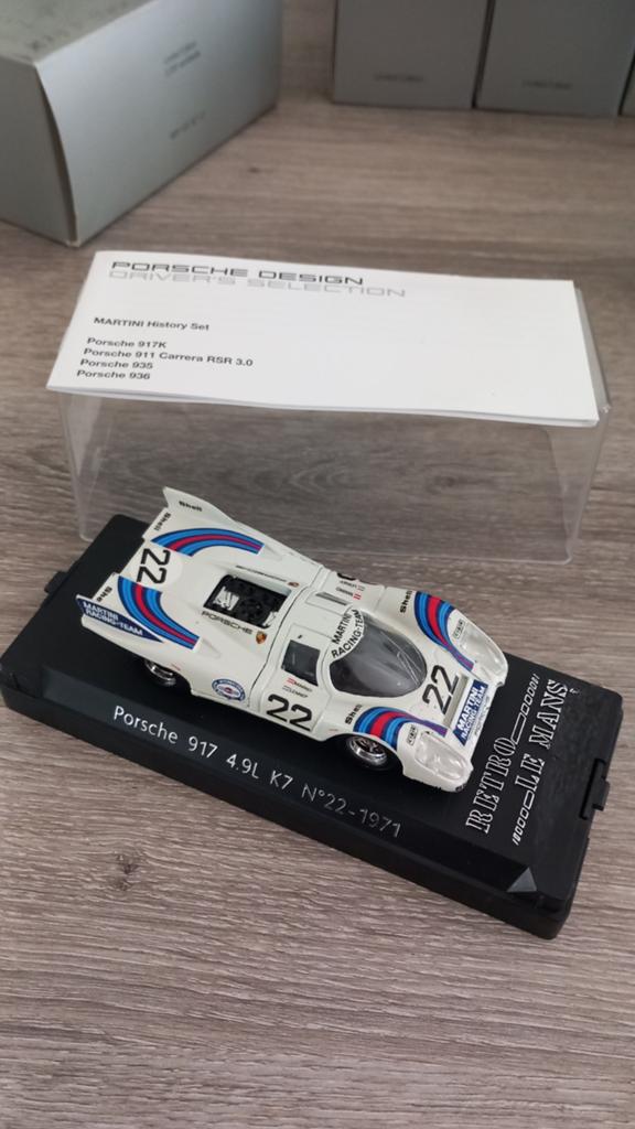 Porsche 917K Martini Racing nr2 Le Mans, Enlèvement