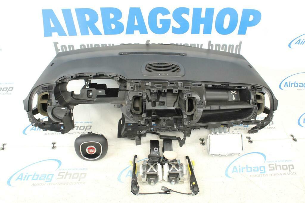 Airbag kit - Tableau de bord noir Fiat 500L (2012-....), Enlèvement ou Envoi, Utilisé