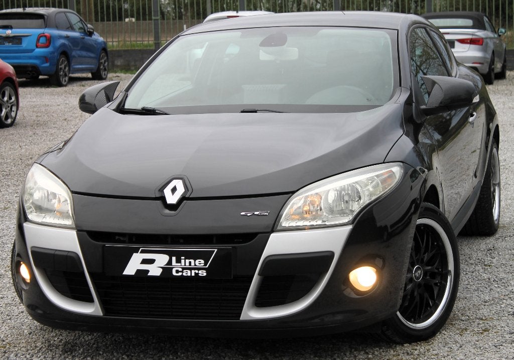 RENAULT MEGANE 2.0 GT LINE GPS CLIM JTS 12 MOIS GARANTIE, Auto's, 1998 cc, Stof, Zwart, Zwart