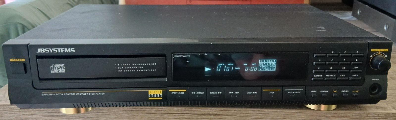 ​JB Systems CDP 1200 DJ CD-Speler – In zeer goede staat, Audio, Tv en Foto, Cd-spelers, Ophalen
