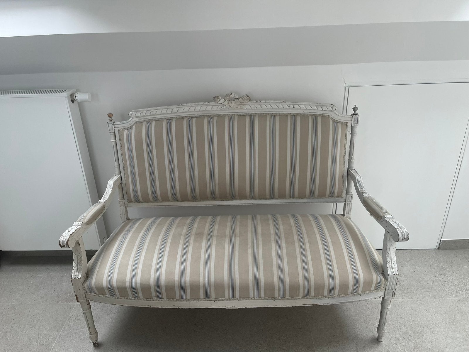 Napoleon III bank, Huis en Inrichting, Zetels | Zetels, Ophalen, Gebruikt, Minder dan 75 cm, 150 tot 200 cm