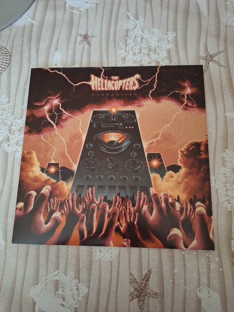 HELLACOPTERS   / overdriver. 1lp. 2025. brick red lp., LP, Beschermende buitenhoes, Ophalen of Verzenden, Zo goed als nieuw