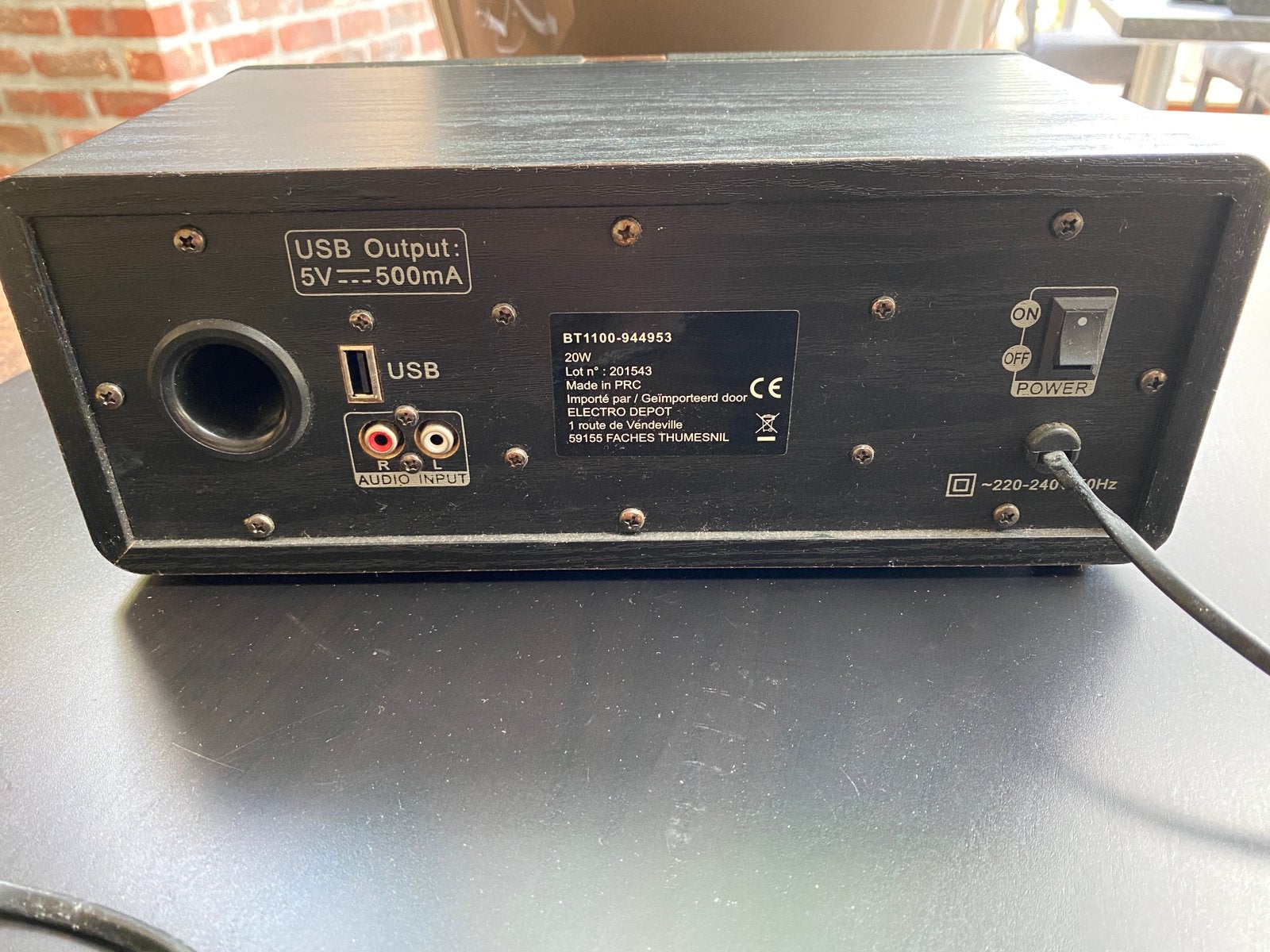 Haut-parleur Bluetooth, TV, Hi-fi & Vidéo, Bluetooth, Enlèvement, Comme neuf