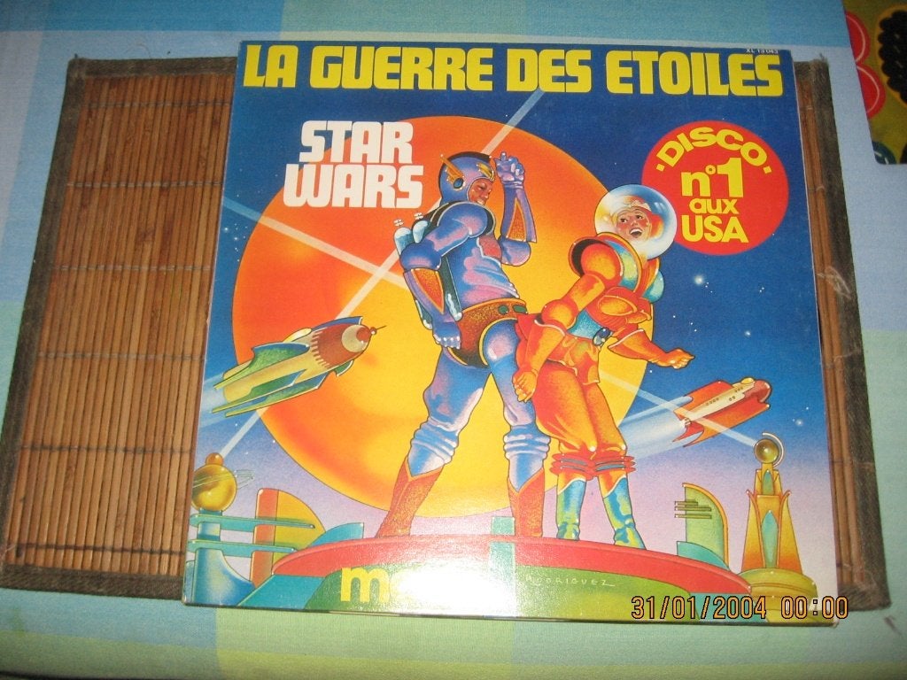 lp star wars , discoversie la guerre des etoiles van 1977, Ophalen, Gebruikt, Overige typen