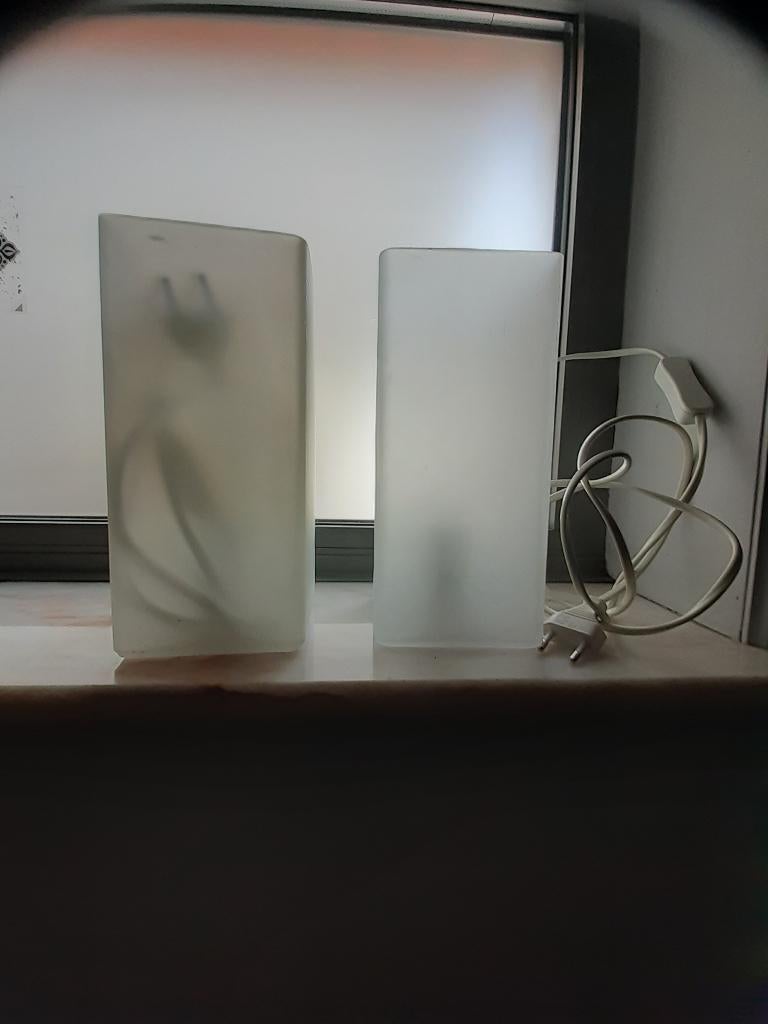 lamp, Ophalen, Gebruikt, Glas