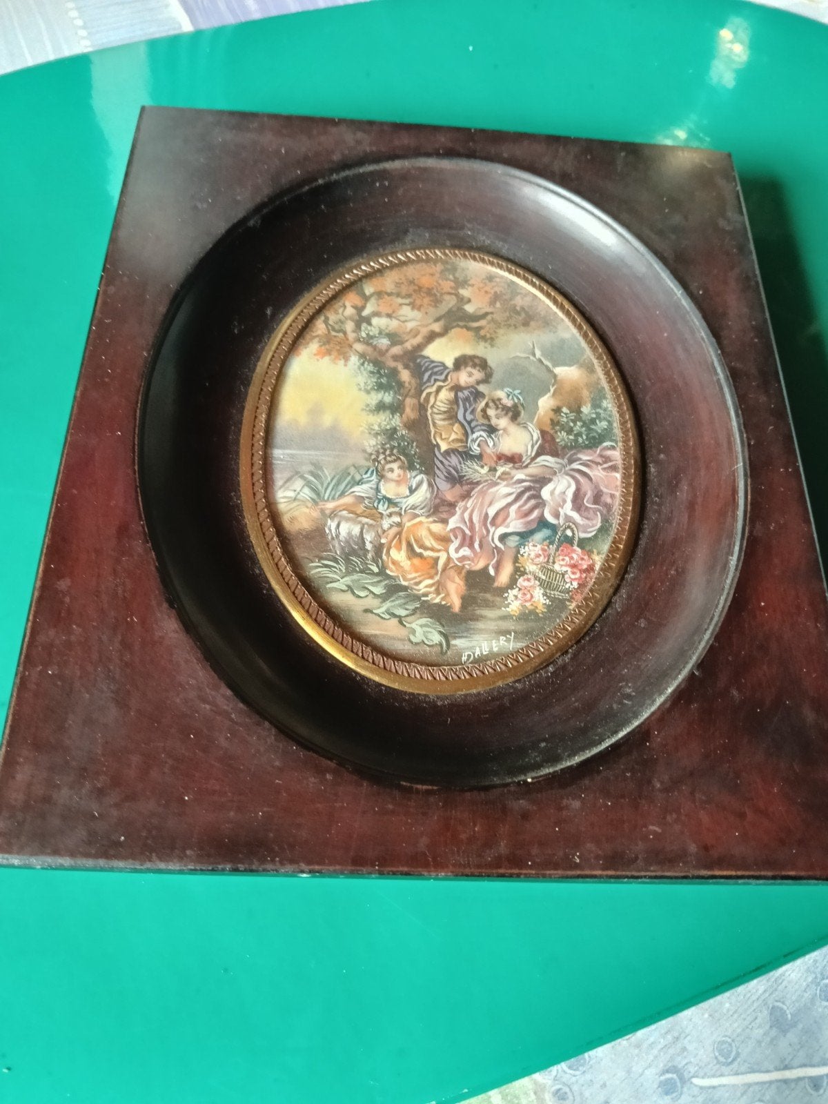 Miniatuur schilderij, Ophalen of Verzenden