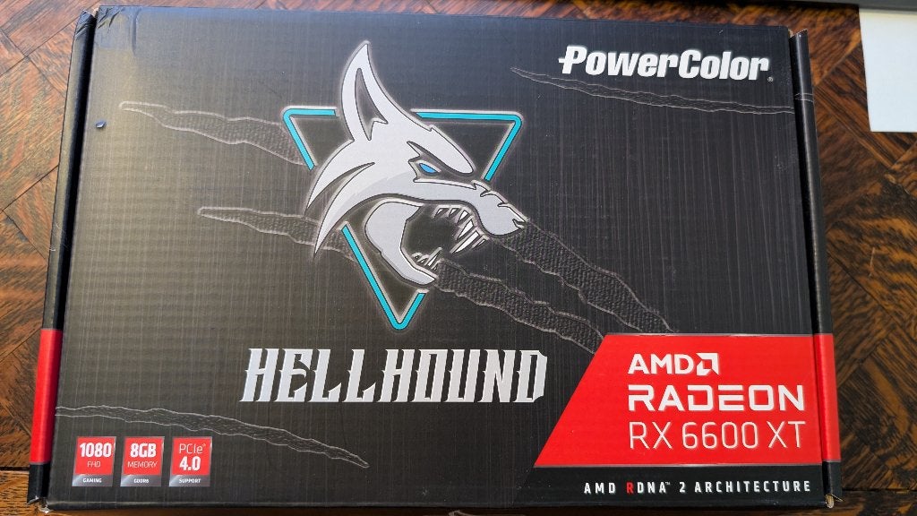 PowerColor Hellhound AMD Radeon RX 6600 XT, Computers en Software, Videokaarten, GDDR6, Ophalen of Verzenden, Zo goed als nieuw