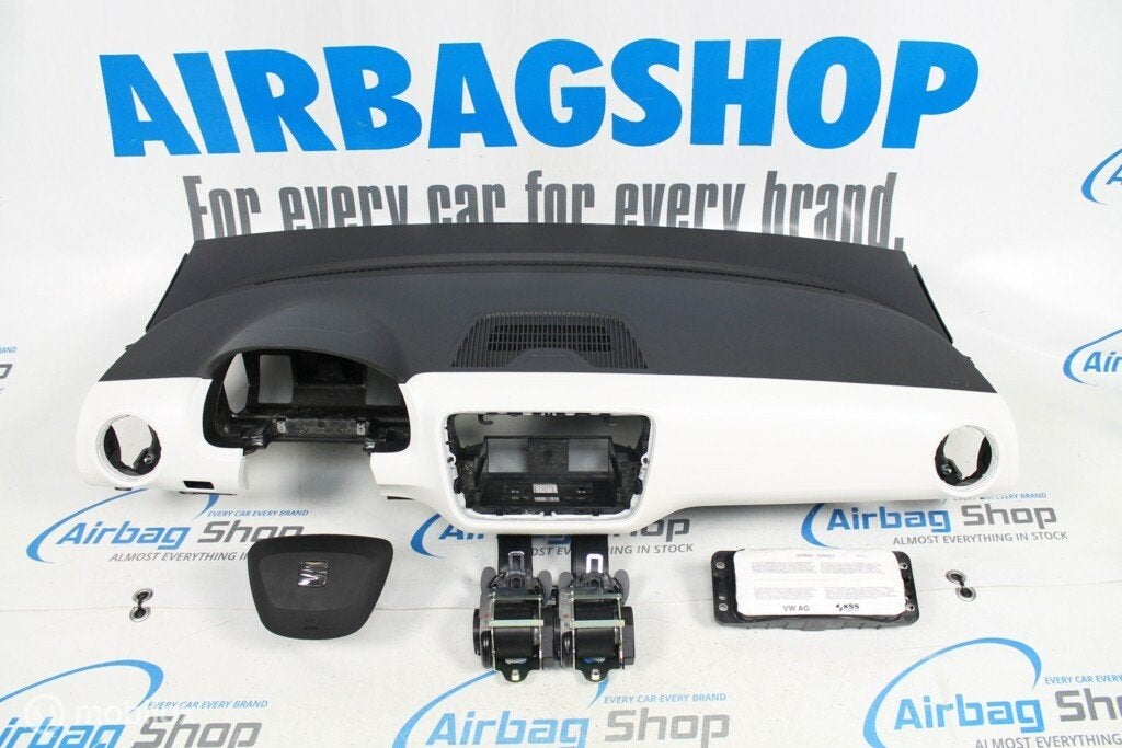 Airbag kit Tableau de bord blanc Seat MII (2016-..)