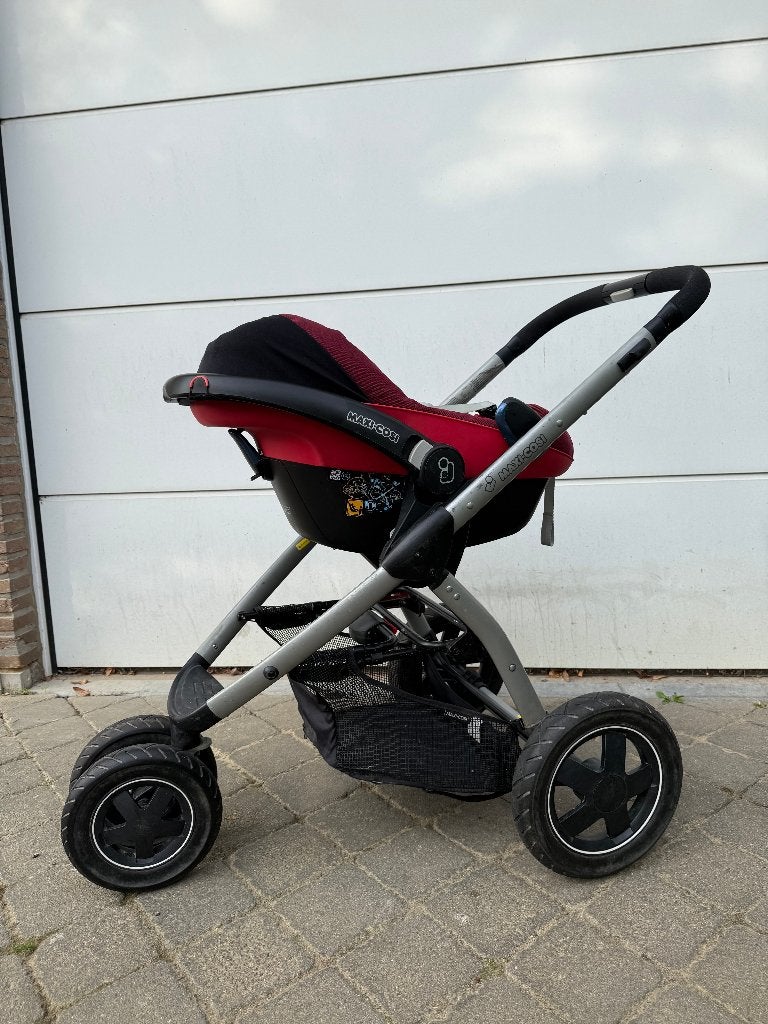 Maxi-cosi Mura 3+; 3-in-1, Ophalen, Gebruikt, Kinderwagen, Maxi-Cosi